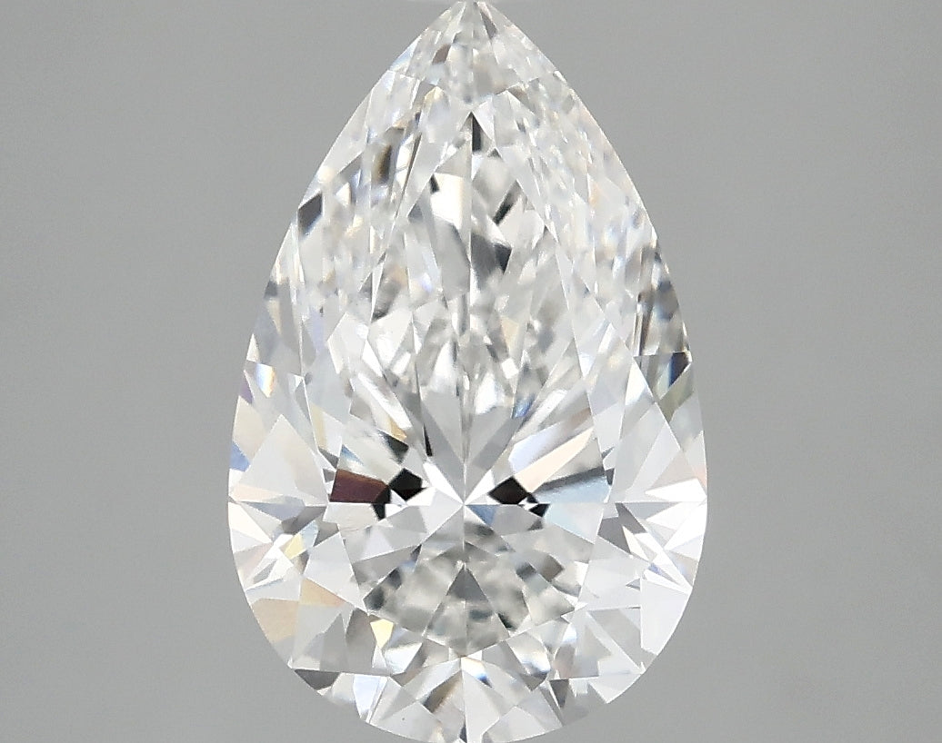 3.06ct Pear, E VS1 — IGI