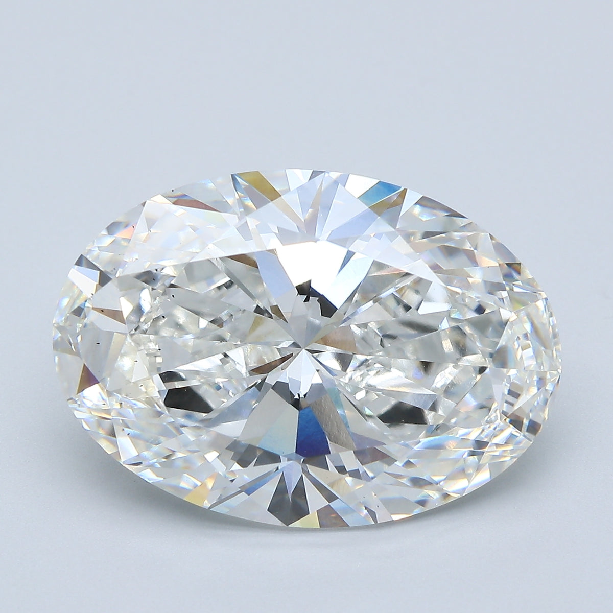 10.13ct Oval, E VS2 — IGI