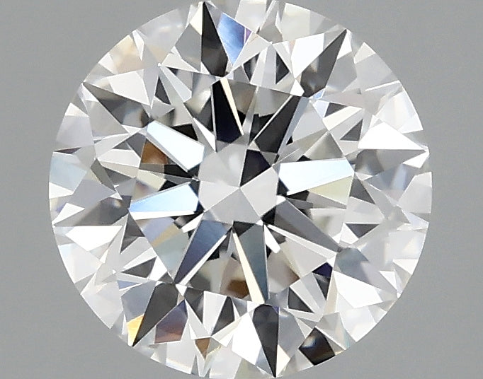 2.04ct Round, E VVS2 — IGI