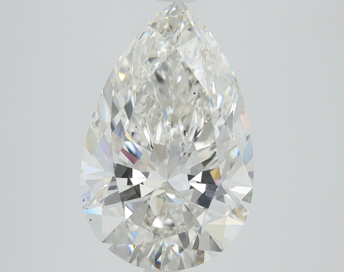 4.07ct Pear Lab-Grown Diamond — F VS2, IGI Certified