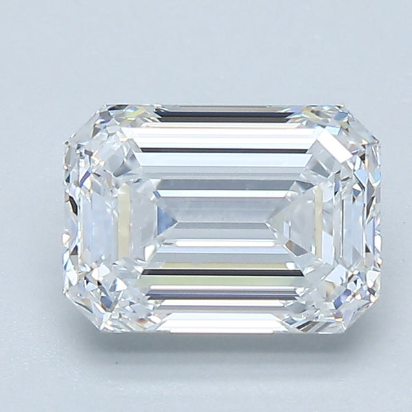 2.01ct EMERALD, E VVS2 — GIA