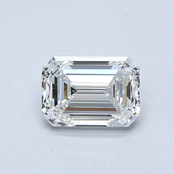 0.61ct EMERALD, F VVS1 — GIA