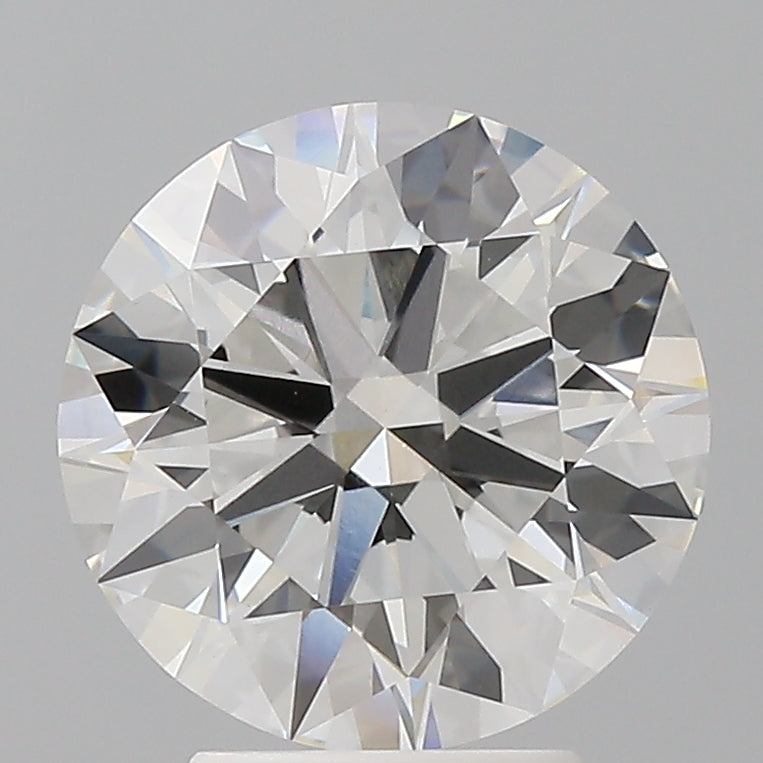 3.58ct Round, F VVS2 — IGI