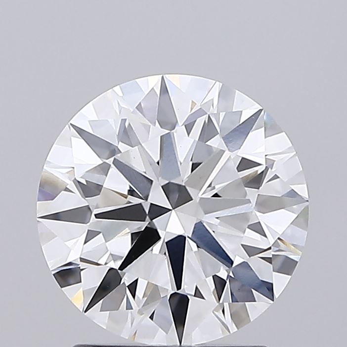 2.06ct Round, E VVS2 — IGI