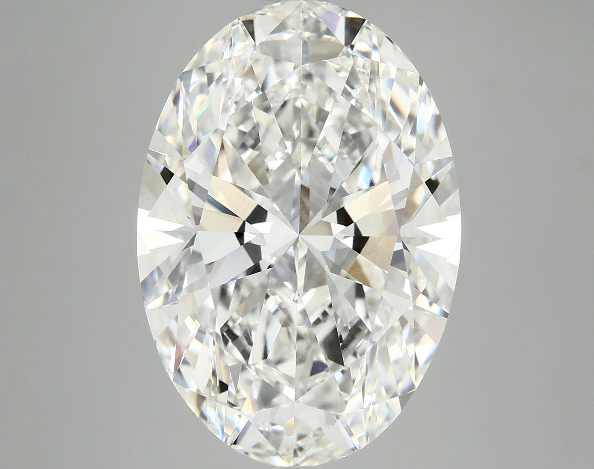 8.08ct Oval, F VVS2 — IGI