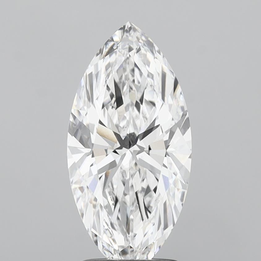 2.01ct Marquise, D VVS1 — IGI