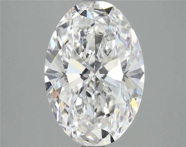 4.54ct Oval, D VS2 — IGI
