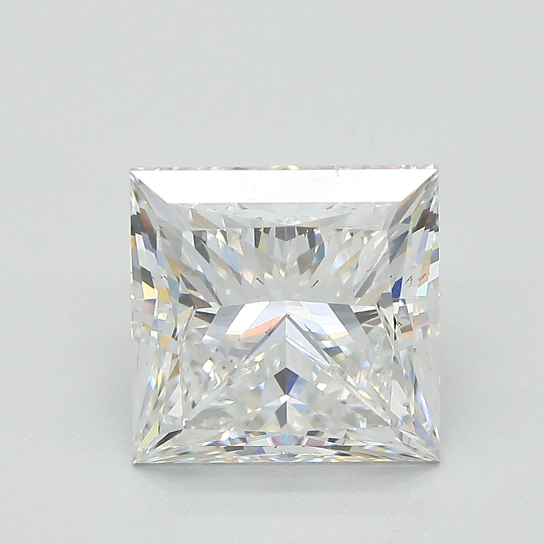 3.78ct Princess Lab-Grown Diamond — E VS2, IGI Certified