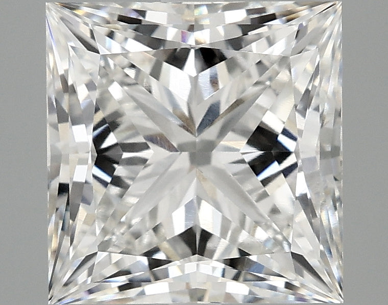 3.95ct Princess, F VVS2 — IGI