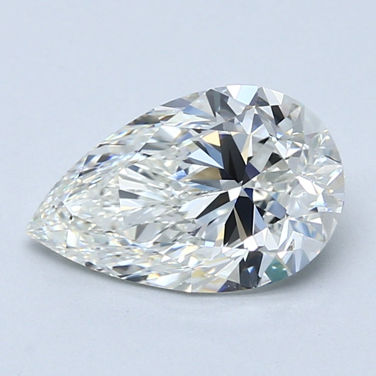 2.02ct Pear Natural Diamond — H VS2, GIA Certified