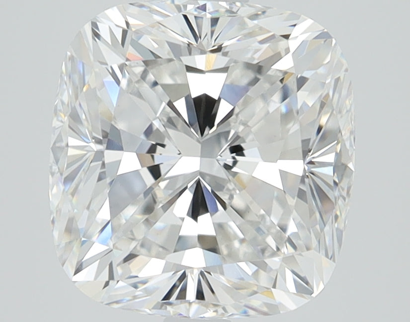 3.59ct Cushion Lab-Grown Diamond — D VVS2, IGI Certified