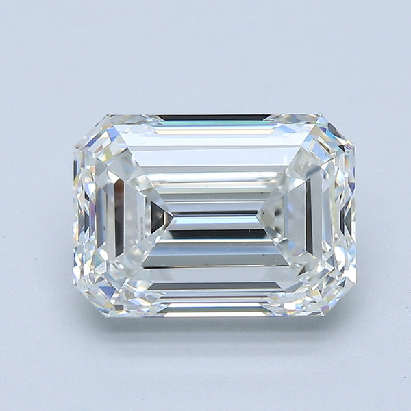 3.7ct Emerald Natural Diamond — G VS1, GIA Certified