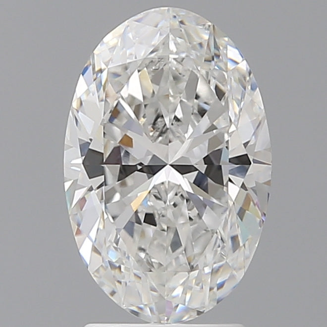 2.57ct Oval Lab-Grown Diamond — E VVS2, IGI Certified