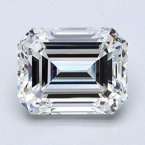 2.04ct EMERALD, H VS1 — GIA