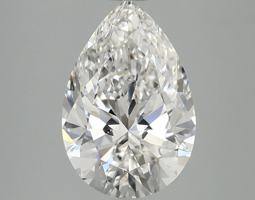 2.8ct Pear, F VS1 — IGI