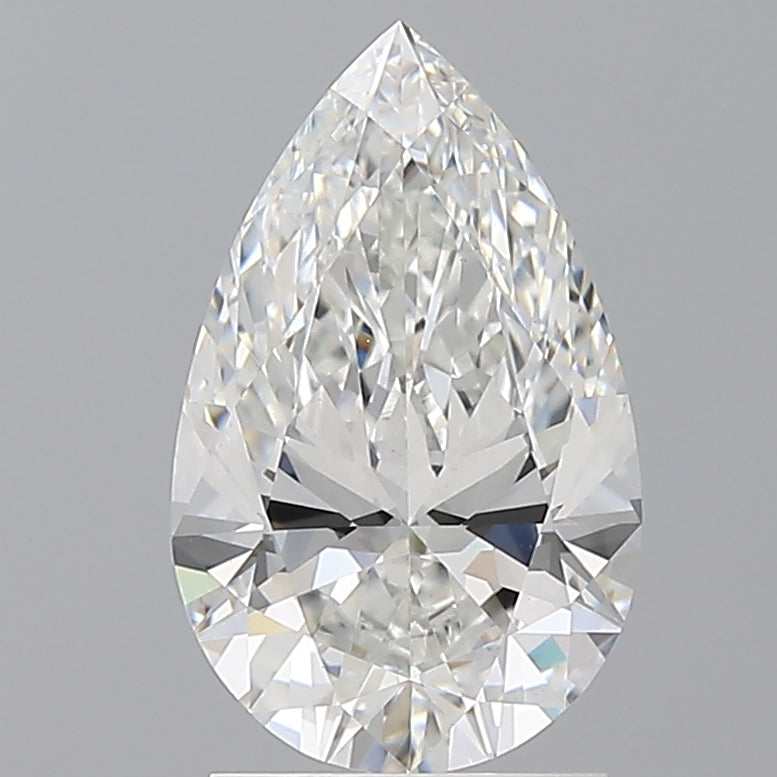 2.09ct Pear Lab-Grown Diamond — F VVS2, IGI Certified