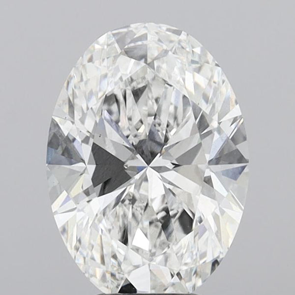 5.05ct Oval Lab-Grown Diamond — E VS2, IGI Certified