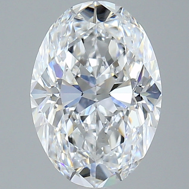 2.5ct Oval Natural Diamond — D VS2, GIA Certified