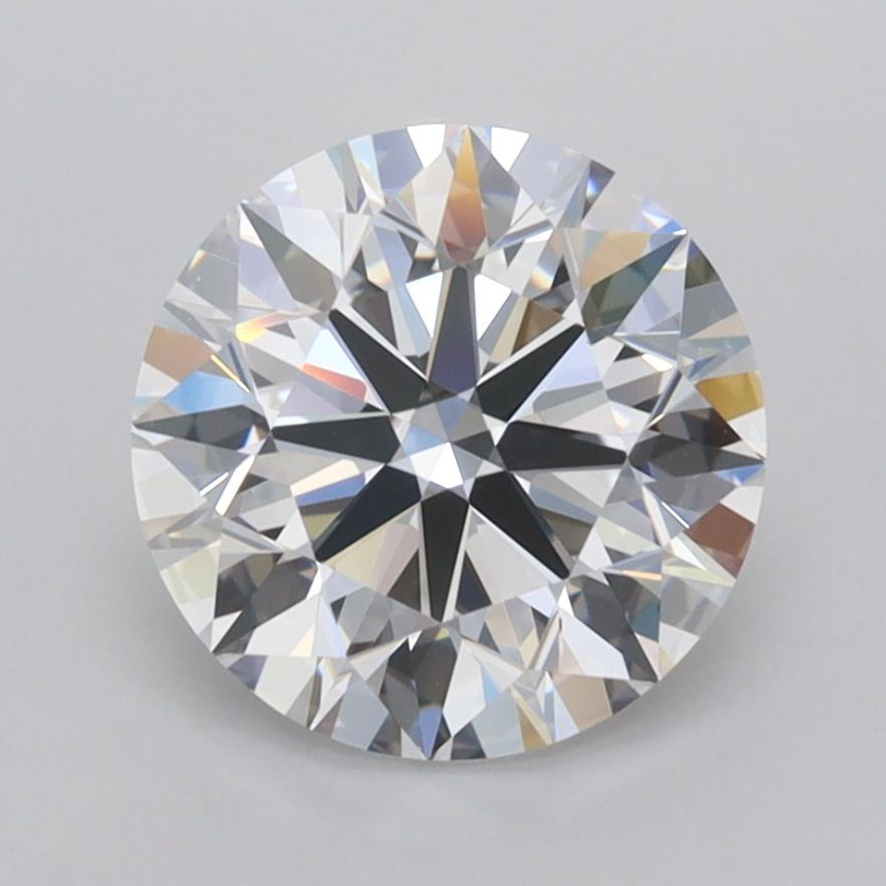 2.32ct Round, D VVS1 — IGI