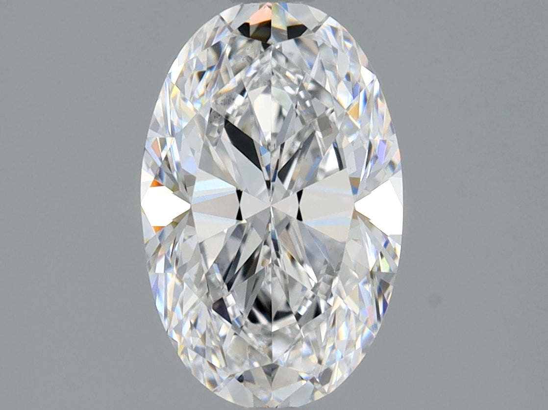 1.3ct Oval Natural Diamond — D SI1, GIA Certified
