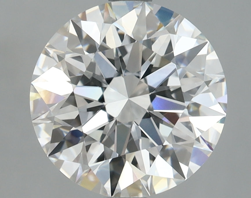 3.09ct Round, D VVS2 — IGI