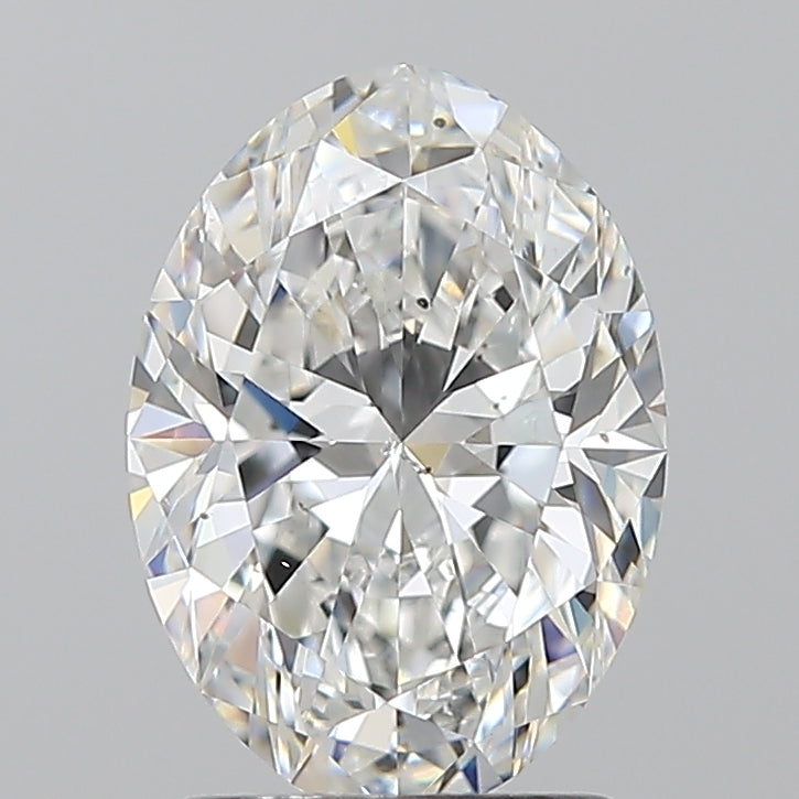 1.7ct Oval Natural Diamond — F SI1, GIA Certified