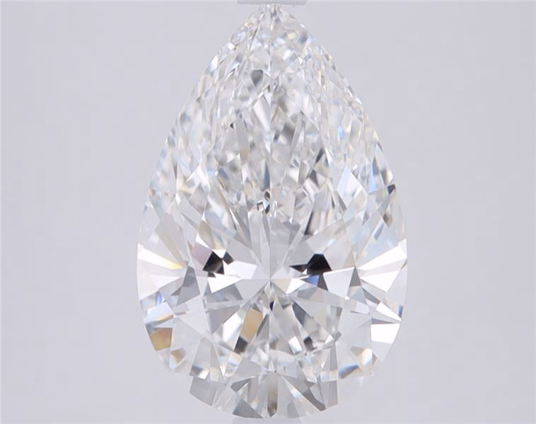 3.6ct Pear, F VS1 — IGI