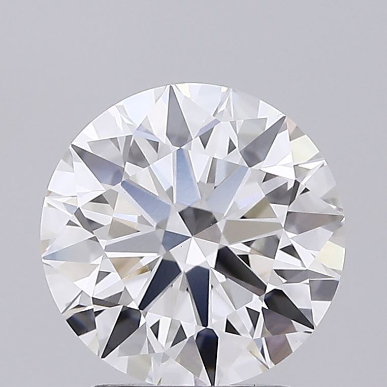 2.42ct Round, E VVS2 — IGI