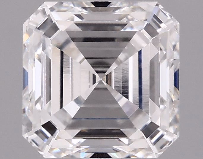 2.85ct Asscher, F VVS2 — IGI