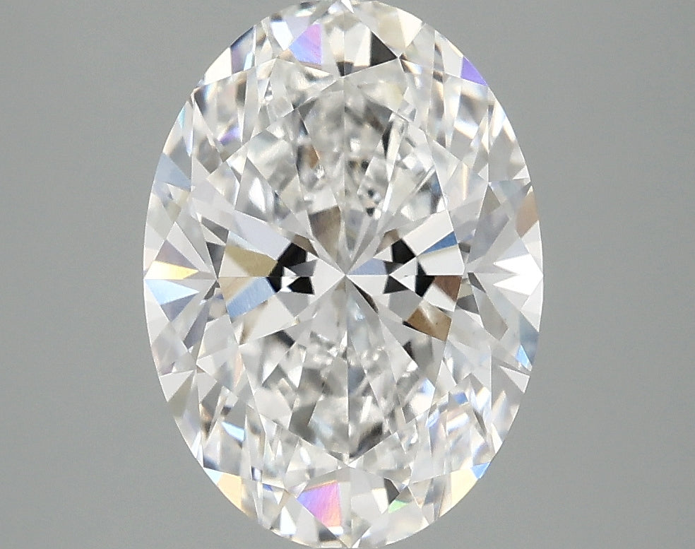 3.06ct Oval, E VS1 — IGI