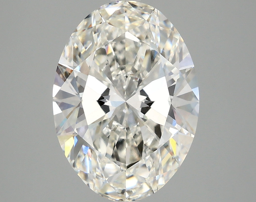 3.4ct Oval Lab-Grown Diamond — F VVS2, IGI Certified