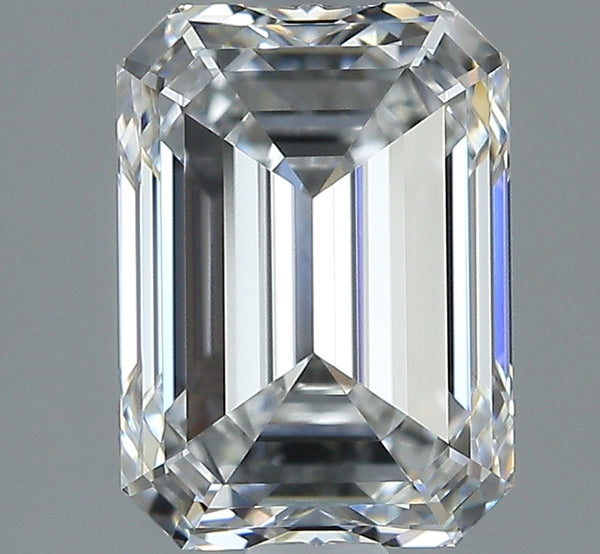 2.01ct EMERALD, E VVS2 — GIA