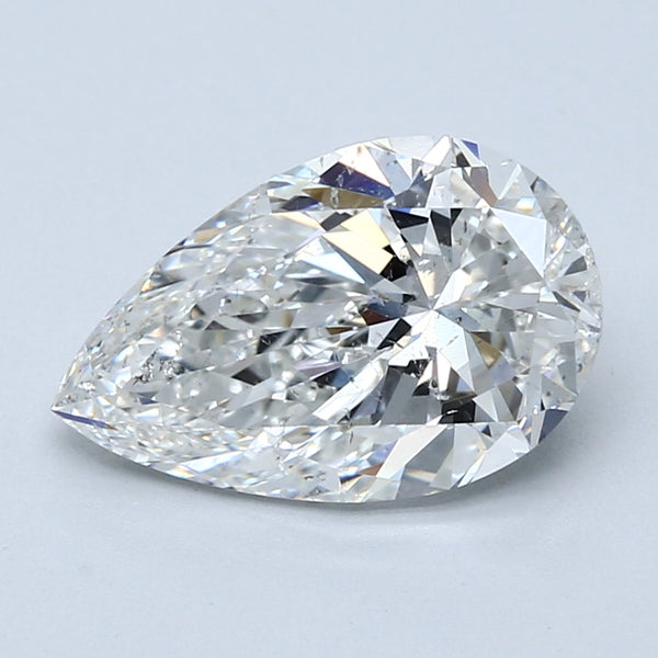 3.01ct Pear, G SI2 — GIA