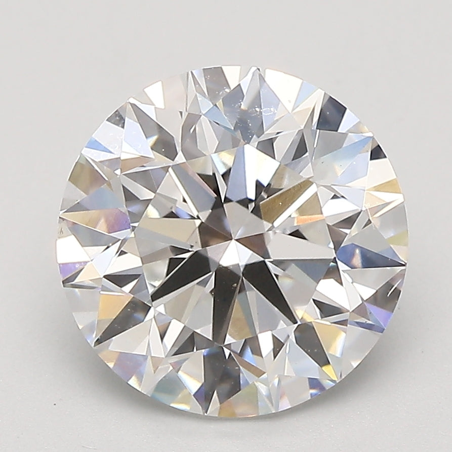 3.5ct Round Lab-Grown Diamond — E VS2, IGI Certified