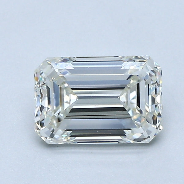 1.3ct Emerald Natural Diamond — J VS1, GIA Certified