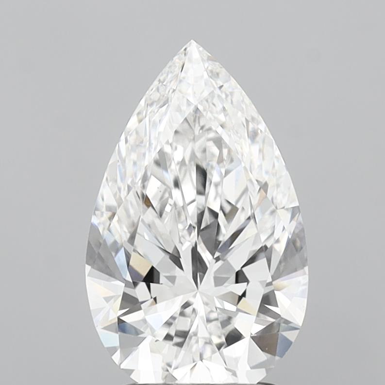 2.22ct Pear, D VS1 — IGI