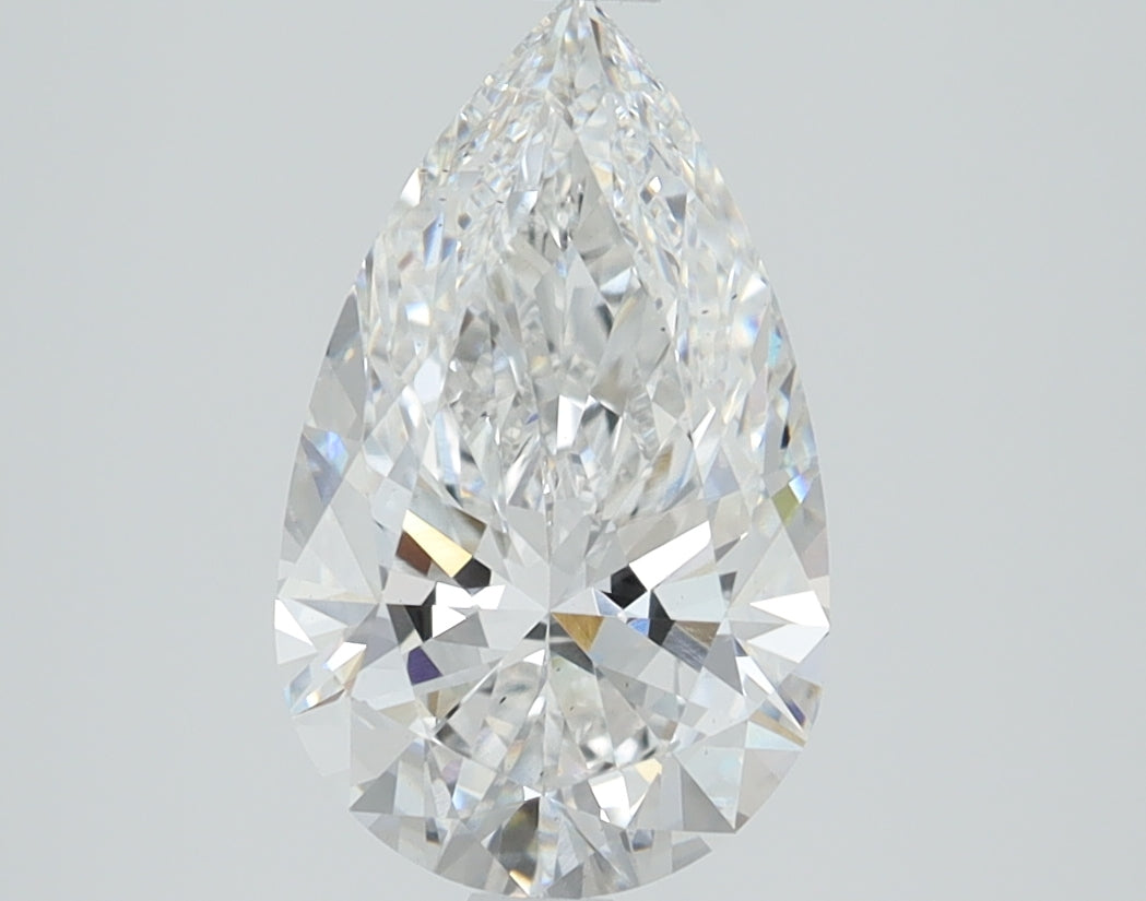 2.04ct Pear Lab-Grown Diamond — D VS2, IGI Certified
