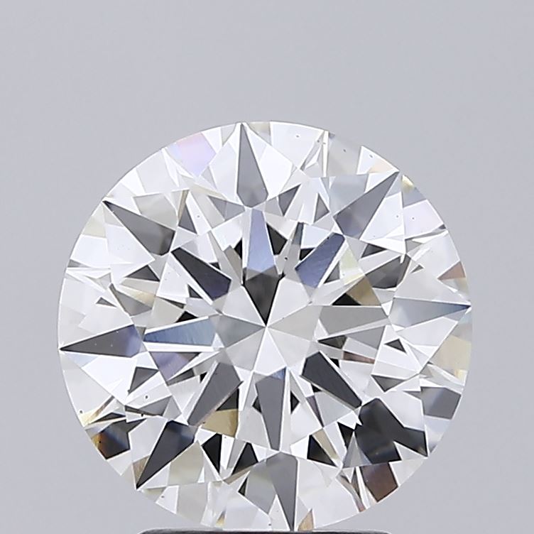 3.14ct Round, F VS1 — IGI