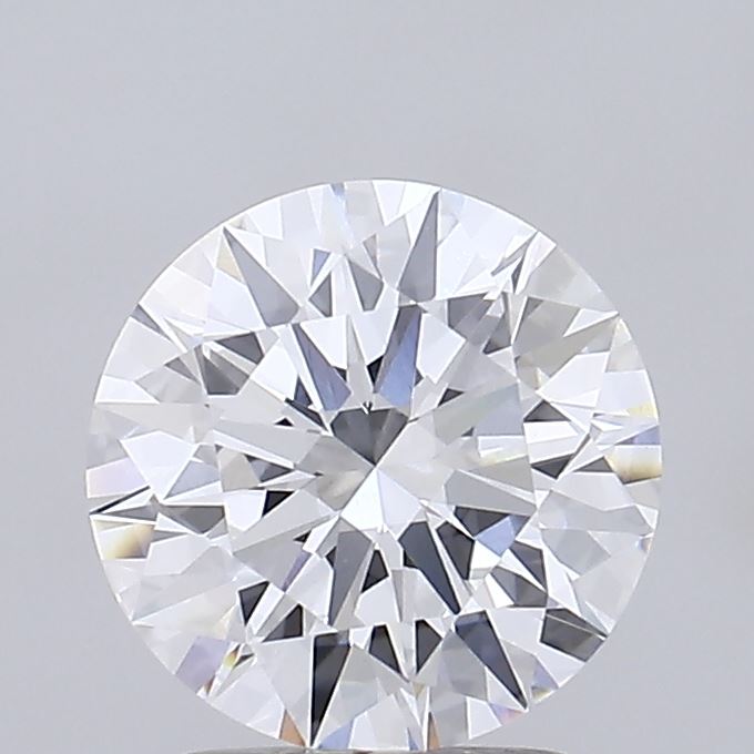 2.18ct Round, D VS1 — IGI