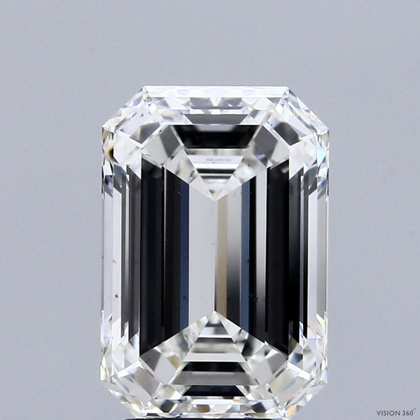 4.28ct EMERALD, I SI1 — GIA