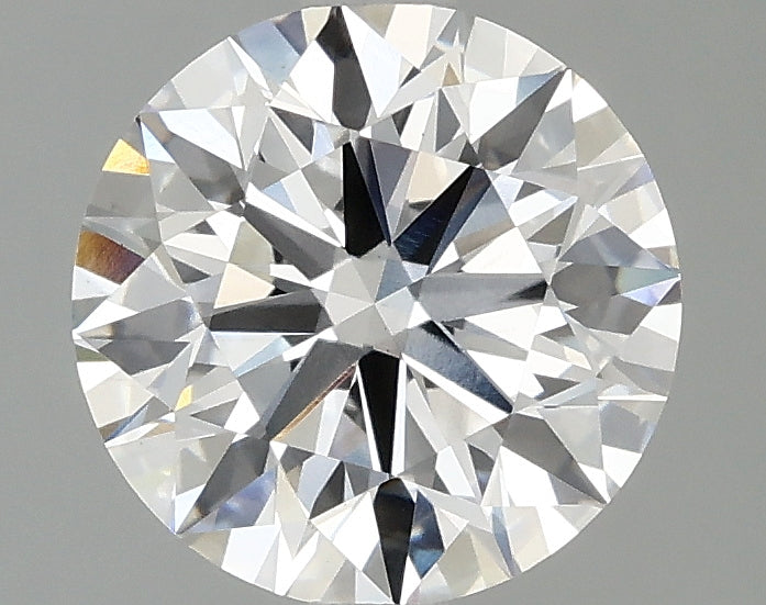 2.07ct Round, E VS1 — IGI