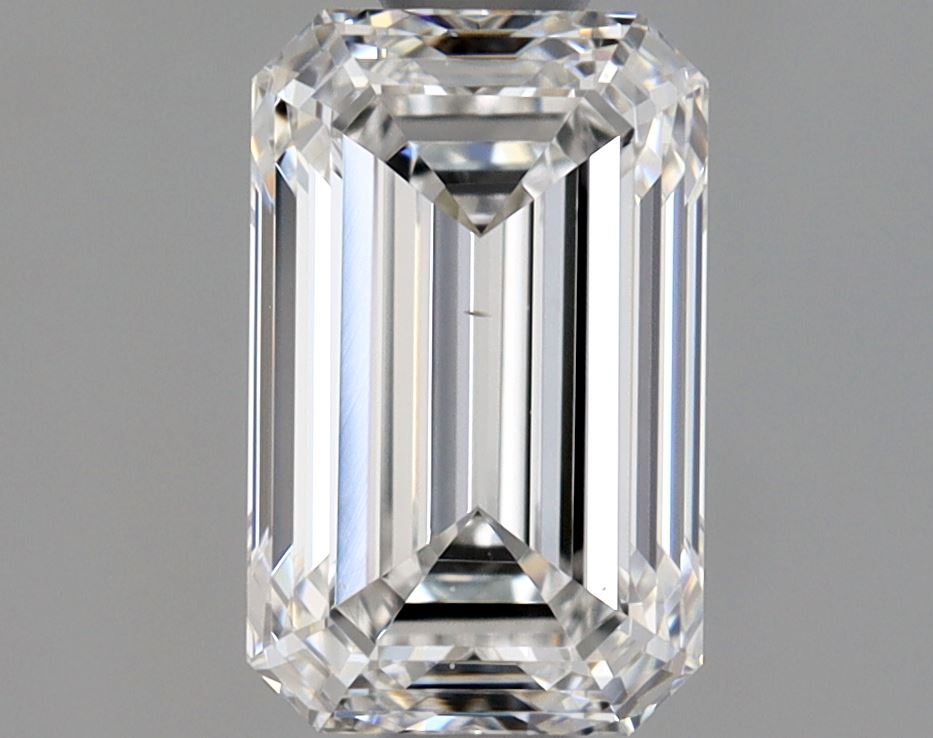 1.01ct EMERALD, F VS2 — GIA — Laura Milman New York