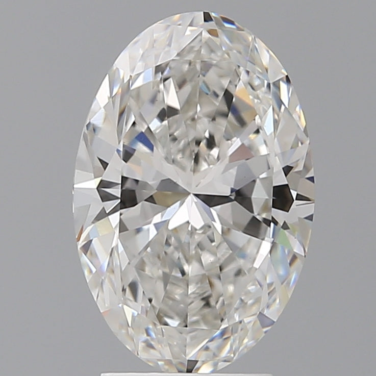 3.55ct Oval Lab-Grown Diamond — F VS1, IGI Certified