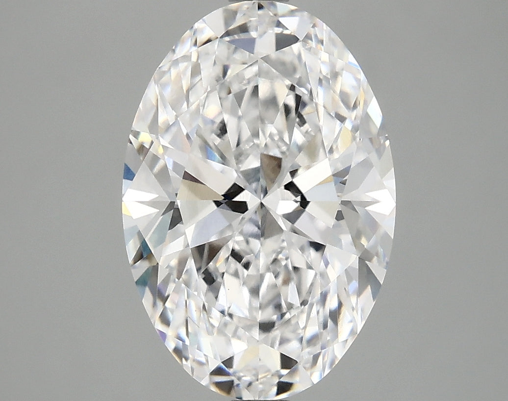 3.46ct Oval, D VS1 — IGI