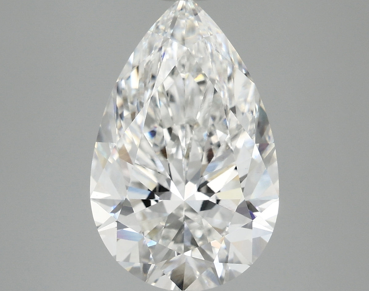 5.42ct Pear, E VS1 — IGI