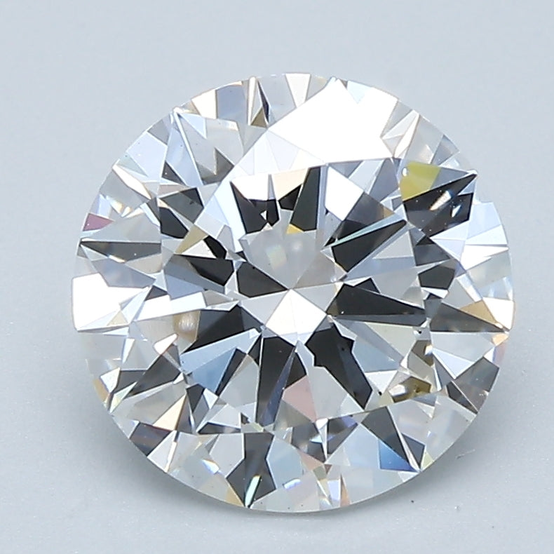 2.46ct Round, D VS2 — IGI