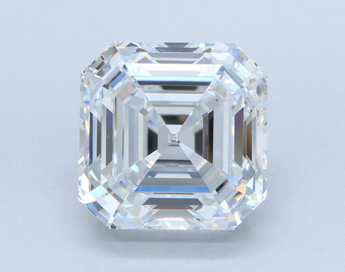 5.08ct Asscher, D VVS1 — IGI