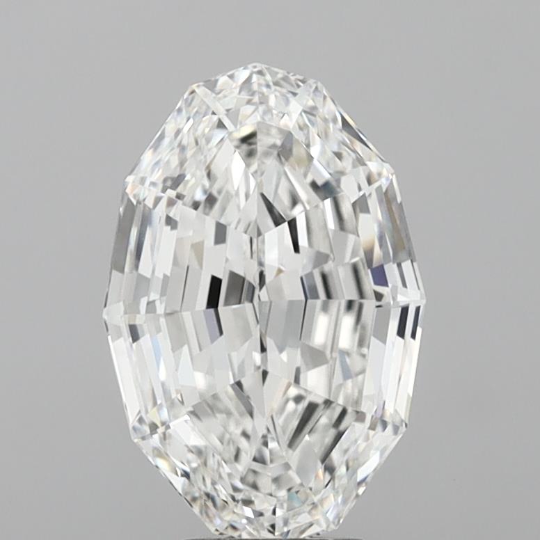 6.04ct Step Oval, E VVS2 — IGI