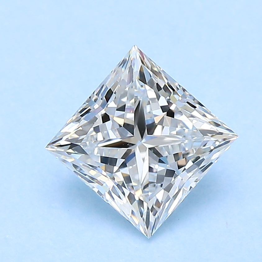 1.52ct Princess Natural Diamond — E VS1, GIA Certified