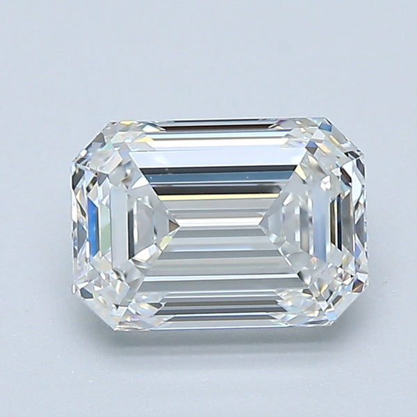 1.5ct EMERALD, E IF — GIA
